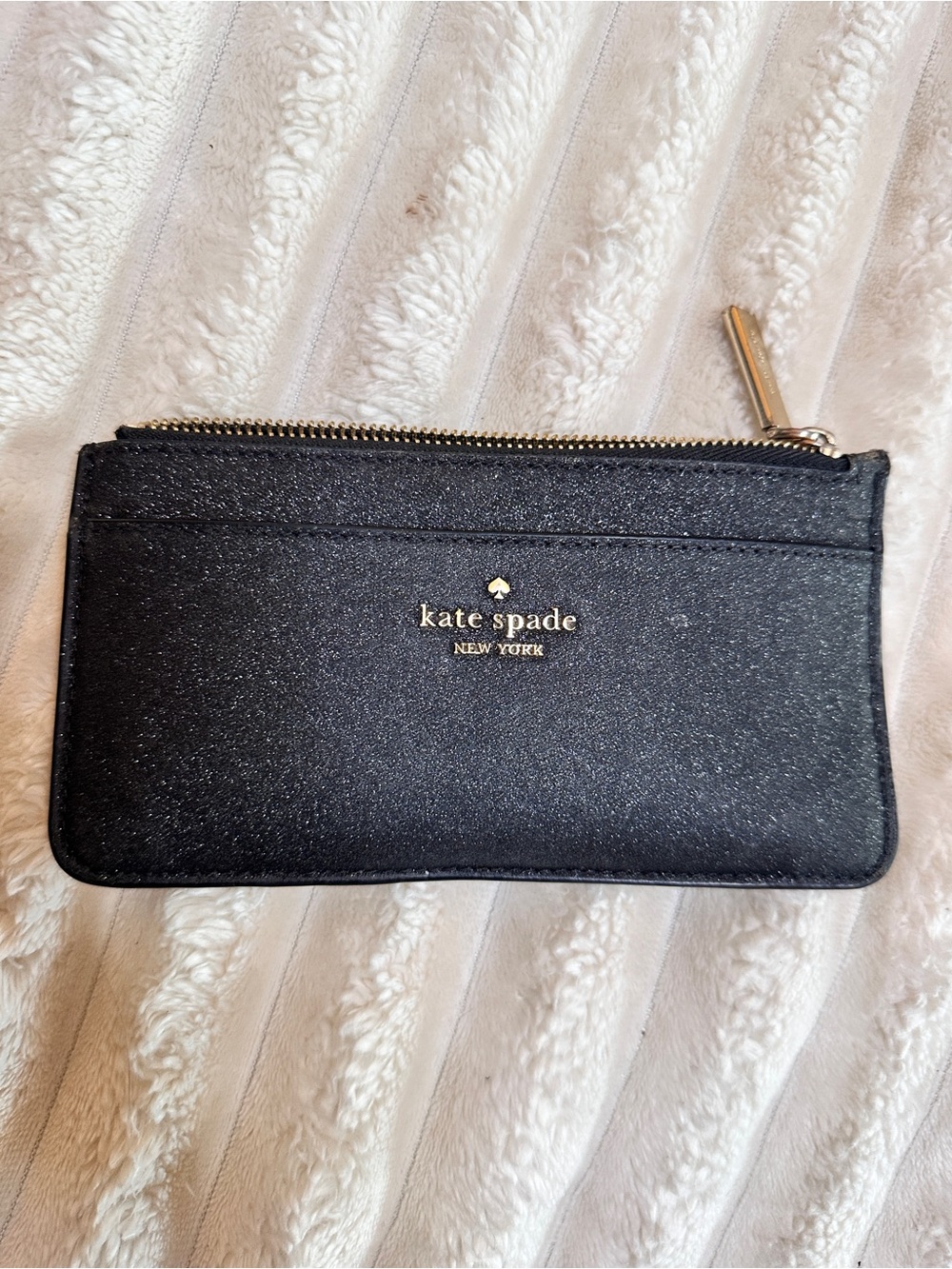 Kate Spade sparkle card wallet